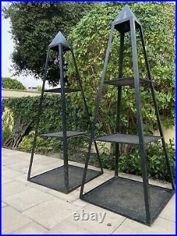 2 Matching OBELISK TOWER PLANT STAND