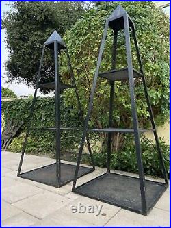 2 Matching OBELISK TOWER PLANT STAND