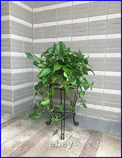 2 Tier 28.4inch and 18.9inch Tall Metal Plant Stands