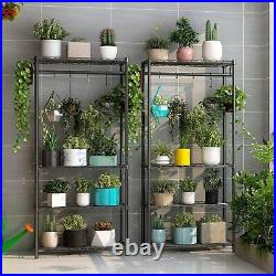 4Tier Plant Shelf Hanging Stand Adjustable Large Multiple Flower Pot Holder Rack