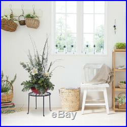 4 PCS Metal Plant Stand Flower Pot Shelves Plant Display Rack Home Garden Patio