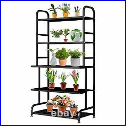 5 Tier Metal Plant Stand Flower Pots Holder Indoor and Outdoor Utility Storag
