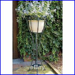 Achla Designs VPS-04 Verandah Wrought Iron Displaying Pots, Metal Plant Stand