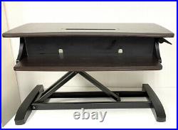 Airlift Standing Desk Converter Adjustable Desk Caddy Works Great