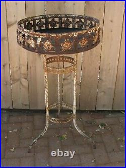 Antique Metal French Plant Stand