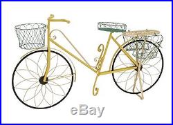 BNZR-28947-Benzara The Funky Metal Bicycle Plant Stand