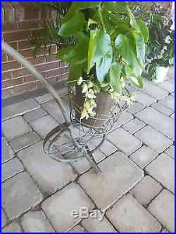 Bicycle with Two Plant Baskets