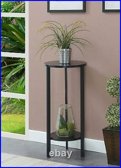 Black Plant Stand Metal Farmhouse Decor Flower Pot Display Indoor Bedroom Bath