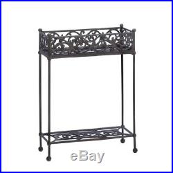 Cast Iron Plant Stand Two-Tier