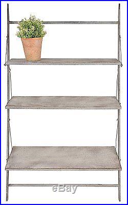 Esschert Design AM66 Foldable Wall Plant Ladder, Large