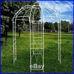 French Style Birdcage Shape Metal Gazebo Pergola Pavilion Arch Plants Stand Rack
