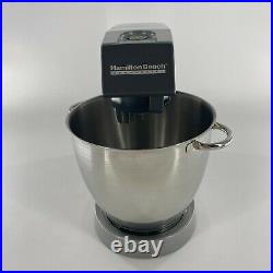 Hamilton Beach CPM700 Commercial Stand Mixer w Bowl Attachments WORKS NICE