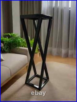 Handmade Metal Plant Stand Modern Geometric Design