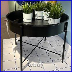 Ikea KULTURSKOG Plant stand, black, 22 ¾ (Plant Stand Only) BRAND NEW
