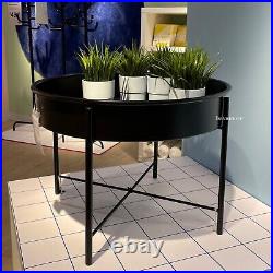 Ikea KULTURSKOG Plant stand, black, 22 ¾ (Plant Stand Only) BRAND NEW