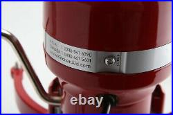 KITCHENAID Professional 600 Stand Mixer ONLY Empire Red 6 QT 575W WORKS