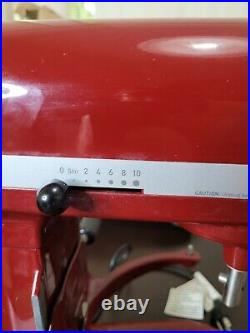 KitchenAid Professional 600 6-Qt. Bowl-Lift Stand Mixer Red No Accessories Works