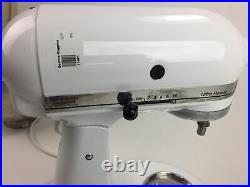 KitchenAid Ultra Power White Stand Mixer Model RRK90WH + bowl and beater Works