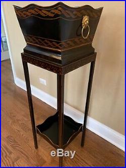 Maitland Smith metal plant stand
