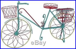 Metal Bicycle Plant Stand