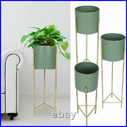 Metal Plant Flower Pot Rack Display Stand Planter Bonsai Holder 49/59/79cm Tall