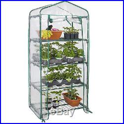Metal Plant Stand 4 Tier Decorative Planter Holder Flower Pot Storage Shelf Rack