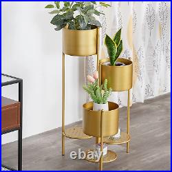Metal Plant Stand Flower Holder Racks, 6 Tier Shelves Patio Stand Holder Indoor