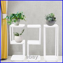 Metal Plant Stand Flower Pot Display Holder Shelf Home Yard Garden Balcony Rack