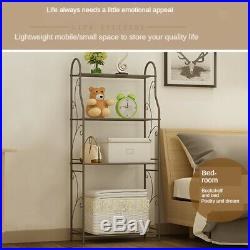Metal Plant Stand Flower Pot Shelf Indoor 4 Tier Patio Stand Holder 147cm Tall