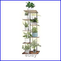 Metal Plant Stand with Grow Lights Multiple Flower Planter Pot Holder Shelf