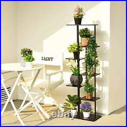 Metal Plant Stand with Grow Lights Multiple Flower Planter Pot Holder Shelf R