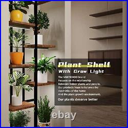 Metal Plant Stand with Grow Lights for Indoor Outdoor Plant Stands for