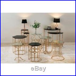 Modern Contemporary Plant Stands Set of 2 Living Room End or Lamp Table