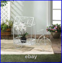 New Vintage Bicycle Plant House Garden Plant Stand Outdoor Home Decor Flower Pot
