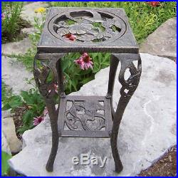Oakland Living Hummingbird Table Plant Stand, Antique Bronze