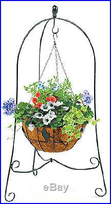 PANACEA PRODUCTS CORP-IMPORT Plant Stand, Scroll Hanging Basket, Folding, 40 x 2