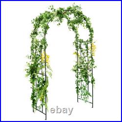 Patio Plant Stand Rack Archway Garden Arch Arbor Trellis