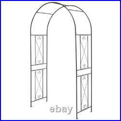 Patio Plant Stand Rack Archway Garden Arch Arbor Trellis