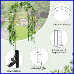 Patio Plant Stand Rack Archway Garden Arch Arbor Trellis