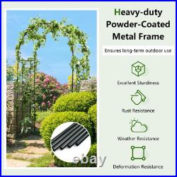 Patio Plant Stand Rack Archway Garden Arch Arbor Trellis