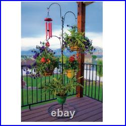 Plant Hanging Basket Tree Planter Stand Flower Pot Holder Indoor Outdoor Garden
