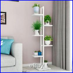 Plant Stand Shelves Iron Frame Flower Shelf Standing Modern Living Room Decors