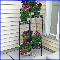 Plant Stands for Multiple Plants Bronze with Shelves Indoor Outdoor 6 Tiered