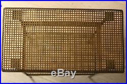 Plant stand / console perforated metal years 50's Mathieu Mategot