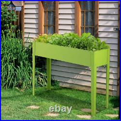 Raised Garden Bed Large Outdoor Planter Box Flowers Stand Plant Vegetables Herbs