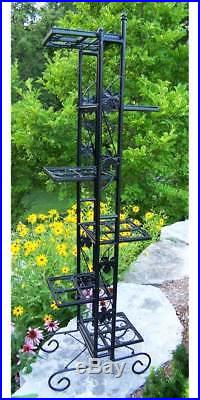 Six Level Plant Stand in Black ID 92765