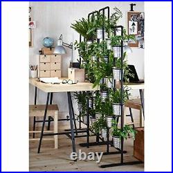 Tall Metal Plant Planter Stand 20 Tiers Display Plants Indoor or Outdoors on a B
