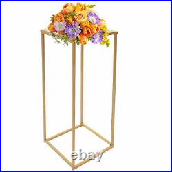 Tall Pedestal Metal Plant Stand Flower Pot Holder Indoor Garden Home Decoration