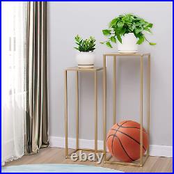 Tall Pedestal Metal Plant Stands, Display Rack Cylinder Tables for Parties, Pede