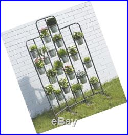 Tall metal plant planter stand 20 tiers display plants indoor or outdoors on a